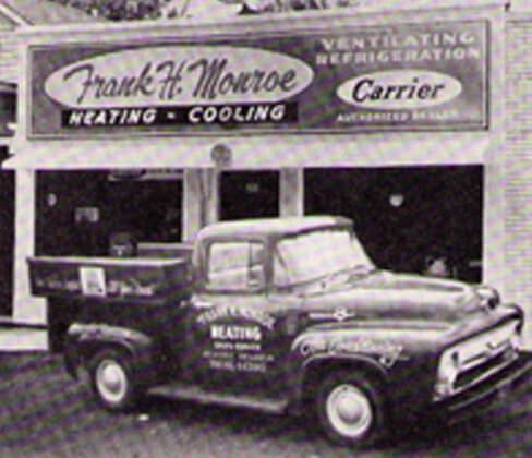 Frank H. Monroe heating and cooling history